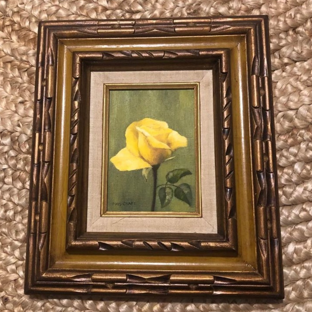 Vintage Original Signed Painting